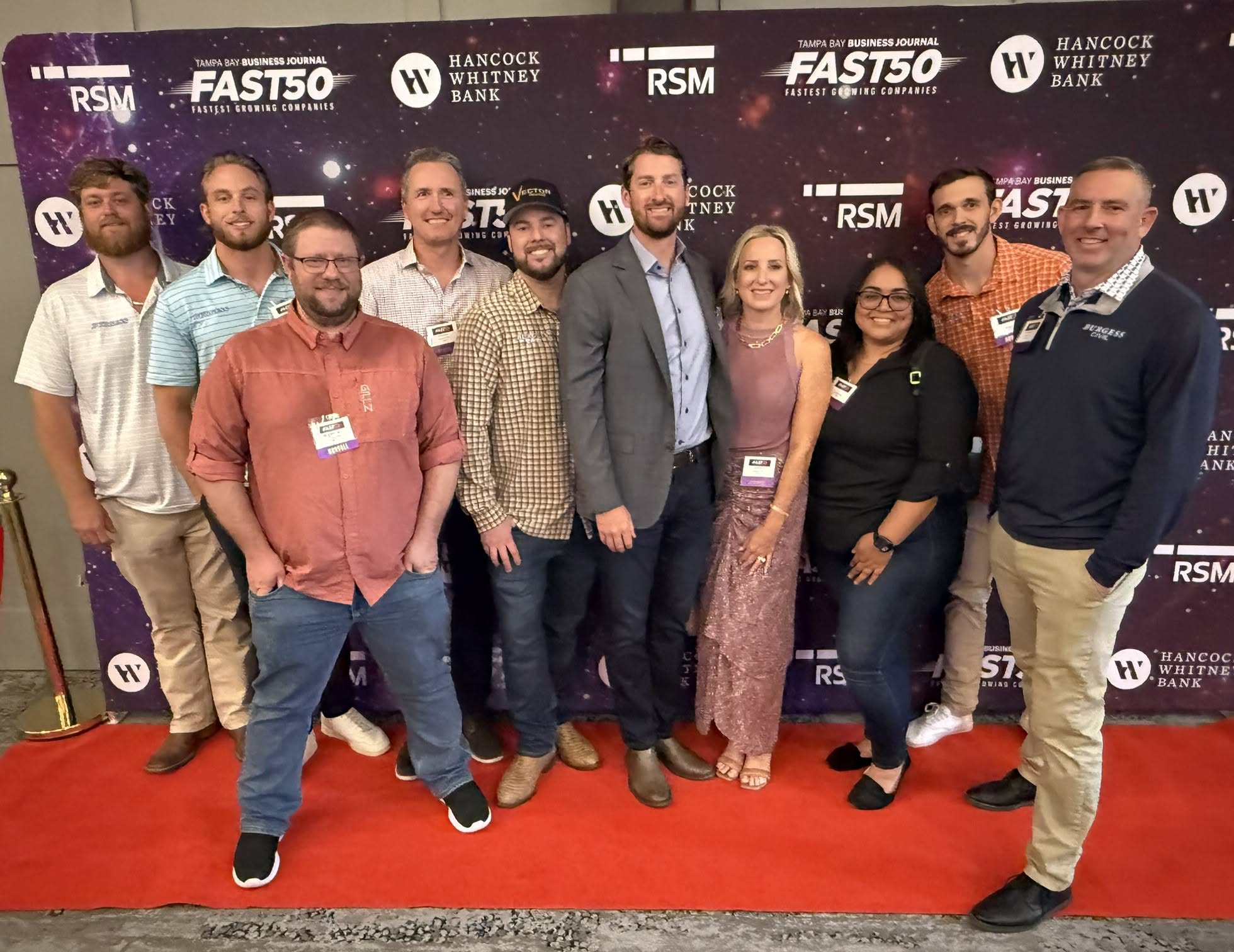 Burgess Civil ranked #36 in the 2026 Tampa Bay Business Journal Fast 50