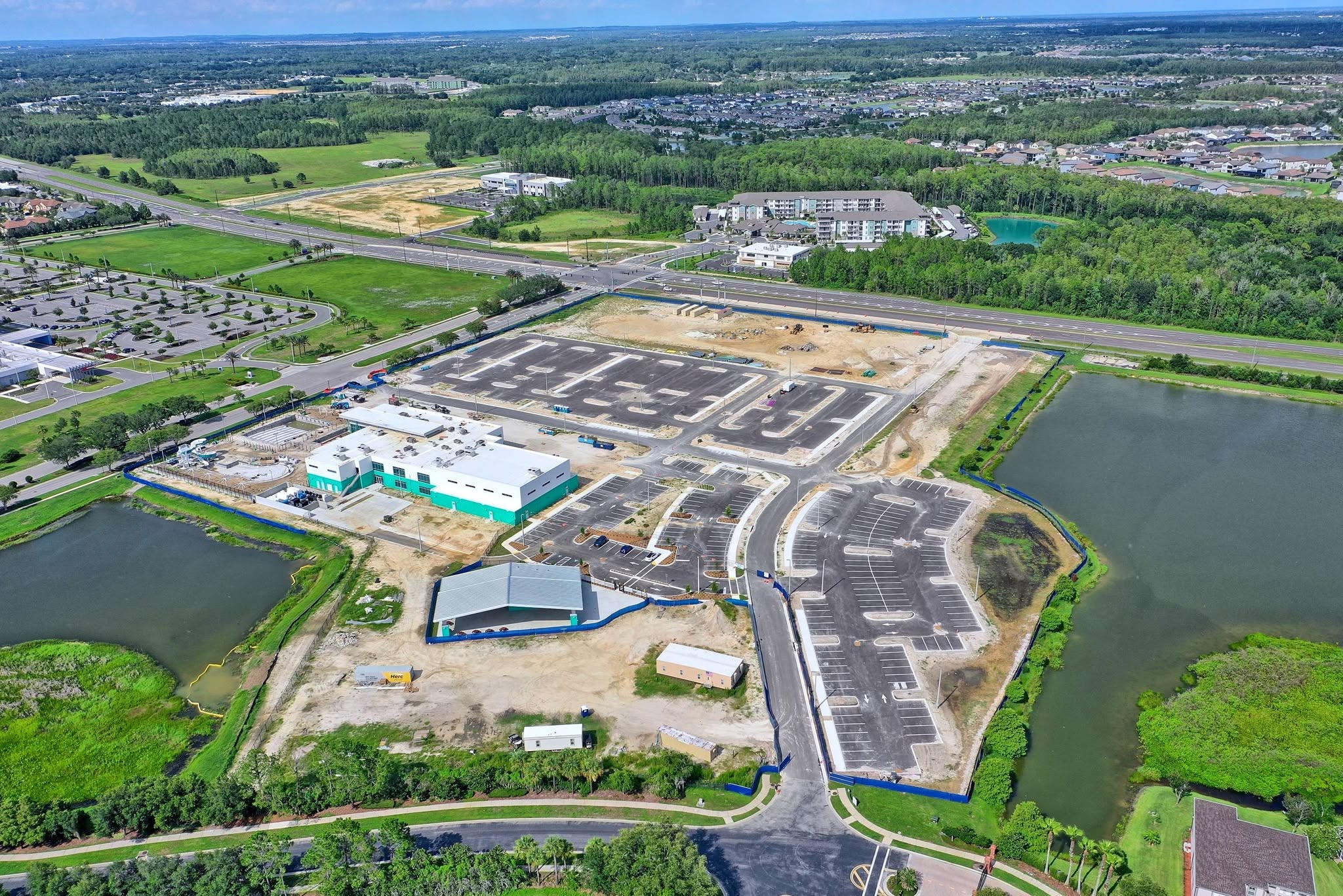 YMCA and BayCare Wesley Chapel project site development